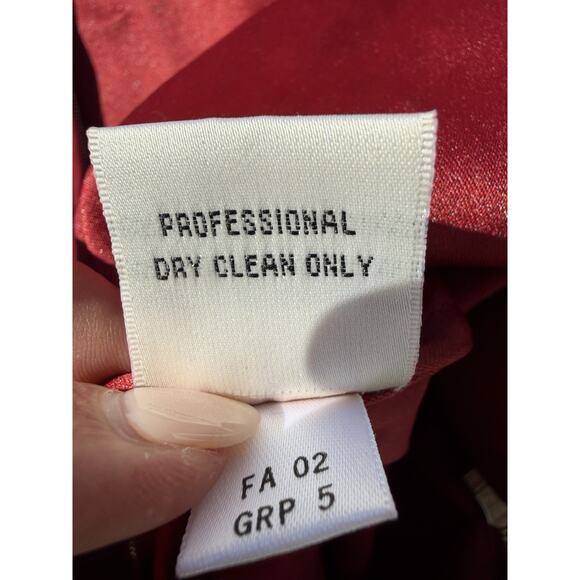 St. John Sport Vintage Leather Jacket Collared Zip Up Fall 2002 Track XS - Picture 6 of 8